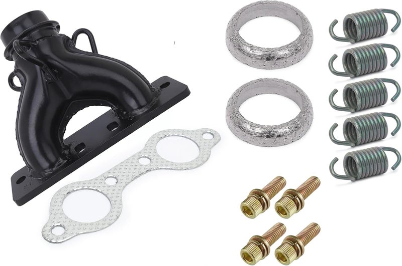 Kumar Bros USA 1261852-489 Exhaust Manifold Kit W/Seal FITS Polaris RZR 800 EFI 2008 - Image 1